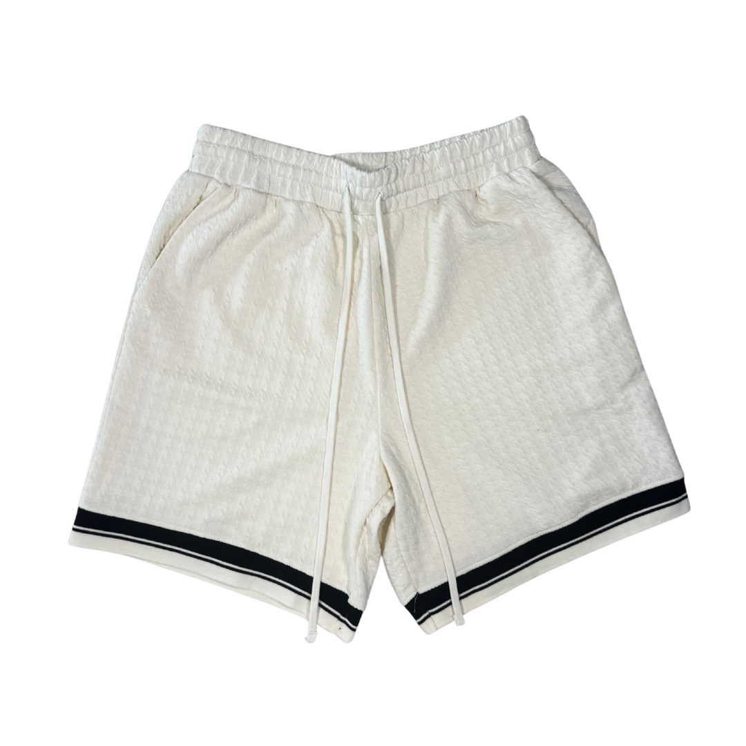 Knitted Collar Polo Short
