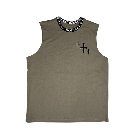 CROSS MUSCLE TEE