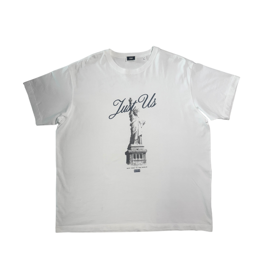 KITH STATUE LIB TEE JUST US