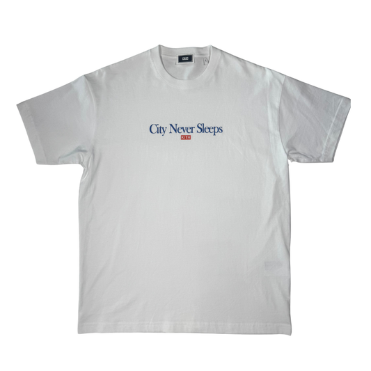 KITH CITY NEVER SLEEP TEE