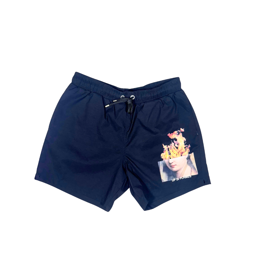 Flame Swim Trunks