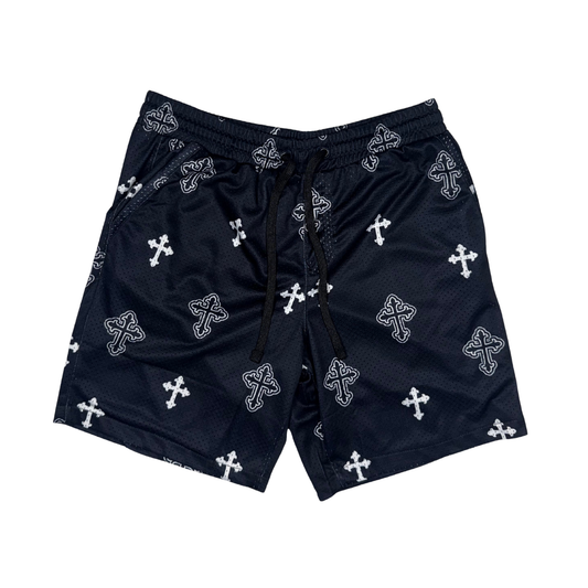 CROSS MESH SHORTS